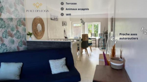 Appartement lumineux et agréable avec jardin
